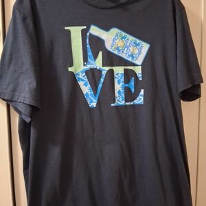 District Navy Blue Love Graphic Tee